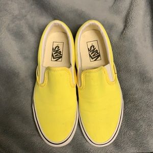 Yellow vans